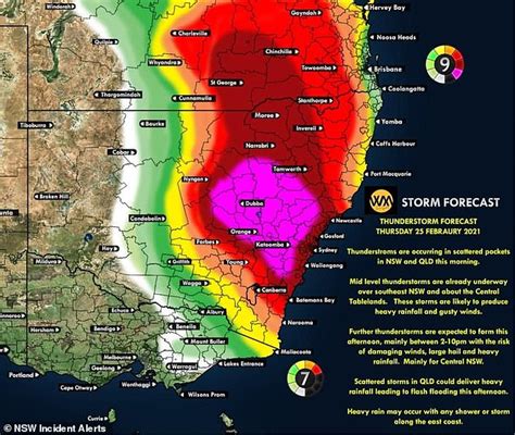 Australias East Coast Including Nsw And Sydney To Be Battered By Wild