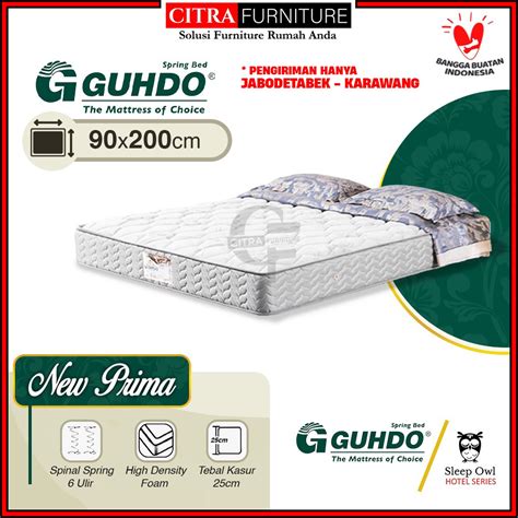 Jual Citra Furniture Guhdo Springbed New Prima Tebal 25 Cm Kasur