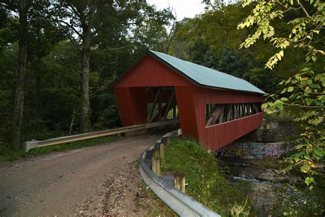 COVERED BRIDGES IN OHIO +: HELMICK MILL COVERED BRIDGE ...