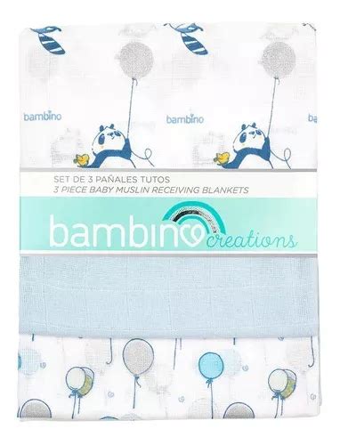 Set Pa Ales Tutos Azul Panda Bambino X Cm Cuotas Sin Inter S