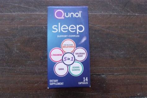 Qunol Sleep Support In Non Habit Forming Aid Capsules Exp