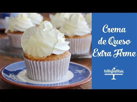 Frosting De Queso Crema Extra Firme Delicioso Glaseado Para Postres