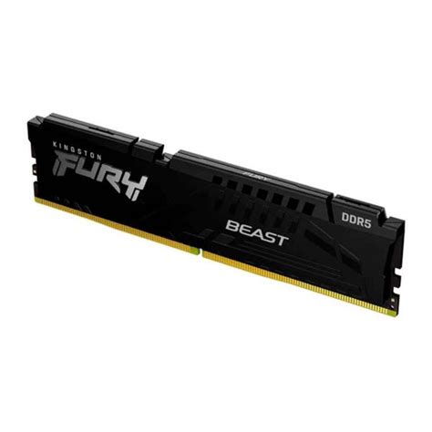 Memoria Kingston Fury Beast 8Gb Ddr5 6000Mhz 1 35V Black Desktop