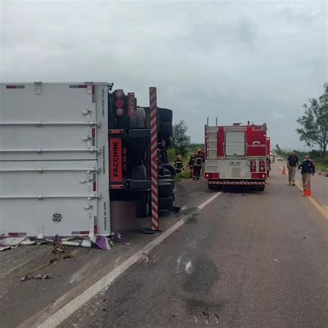 Motorista Fica Gravemente Ferido Em Acidente Na Br Em Eldorado Do Sul