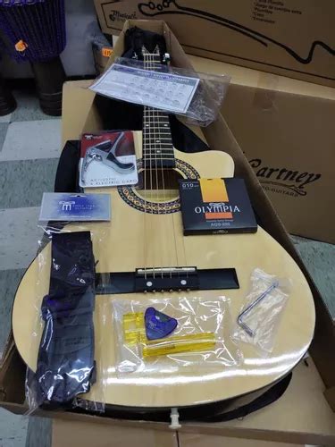 Guitarra Electroac Stica Mccartney Slim Paquete Env O Gratis