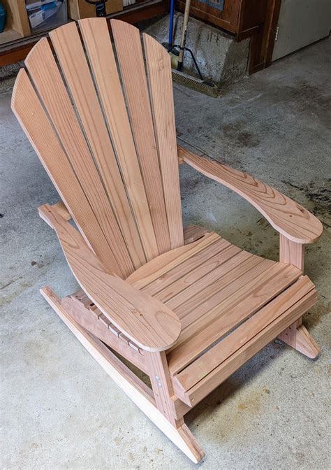 Adirondack Rocking Chair Artofit