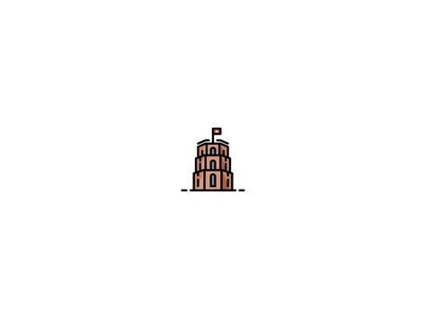 Gediminas Tower by Paulius Baltušnikas on Dribbble