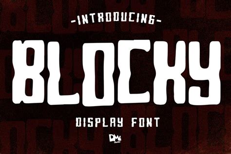 Blocky font | Fonts2u.com