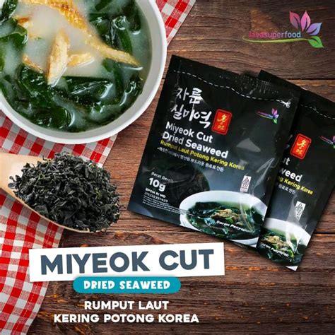 Jual Dried Seaweed Rumput Laut Kering Korea Wakame Miyeok Miso