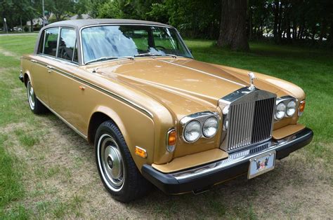 Honey Gold 1979 Rolls Royce Silver Shadow Wraith II For Sale