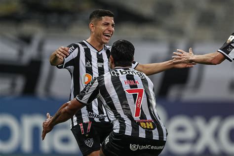 Savarino comemora 1º gol pelo Galo na Libertadores Clube Atlético Mineiro