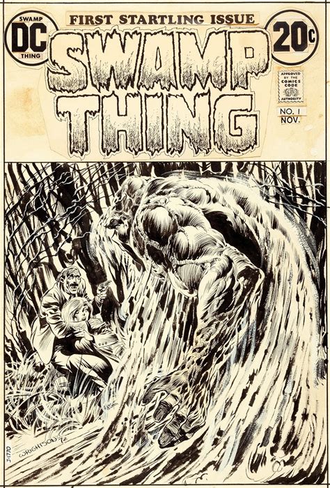 Comic Is Art Obras Maestras De Ayer De Hoy Y De Siempre Swamp Thing