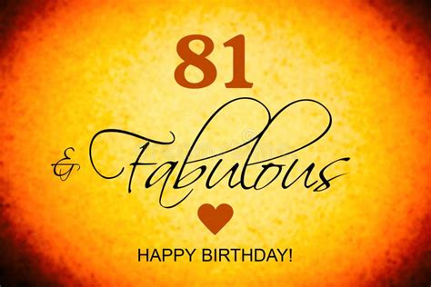 81st Birthday Stock Illustrations 848 81st Birthday Stock