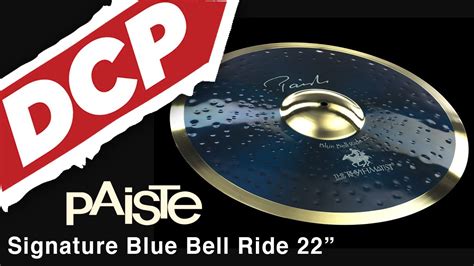 Paiste Signature Stewart Copeland Rhythmatist Blue Bell Ride Cymbal 22