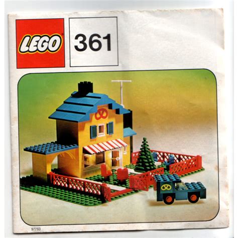 LEGO Tea Garden Cafe Set 361-1 Instructions | Brick Owl - LEGO Marketplace