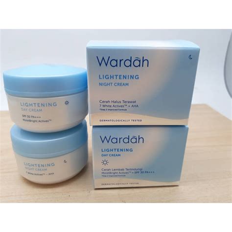 Wardah Cream Siang Malam Homecare