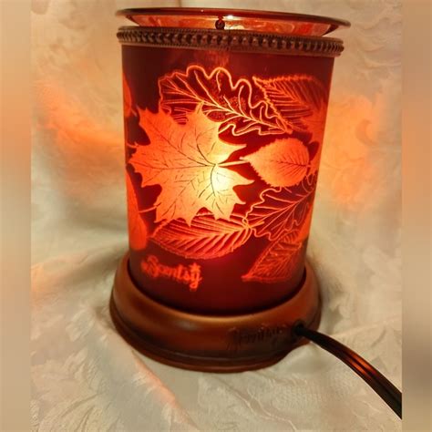 Scentsy Accents Scentsy Lampshade Collection Wax Warmer Autumn Glow