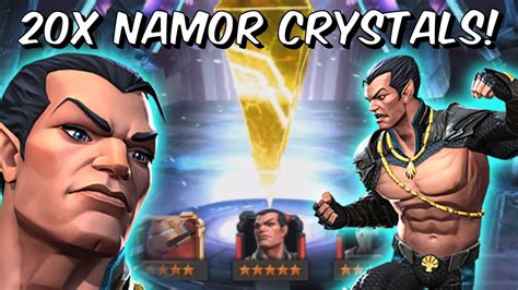 20x 6 Star Namor Cavalier Featured Crystal Opening Marvel Contest Of Champions Youtube