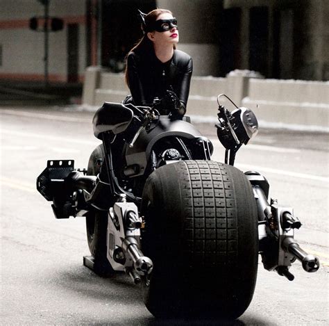 The Dark Knight Rises Catwoman Anne Hathaway Catwoman Biker Girl