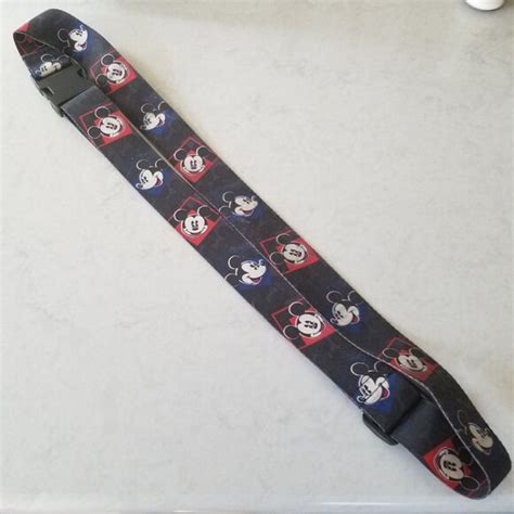 disney accessories disney mickey mouse luggage strap black poshmark