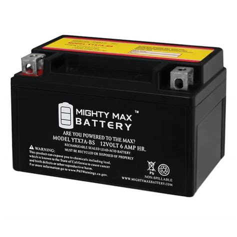 Mighty Max Battery Ytx A Bs Battery For High Performance Maintenance