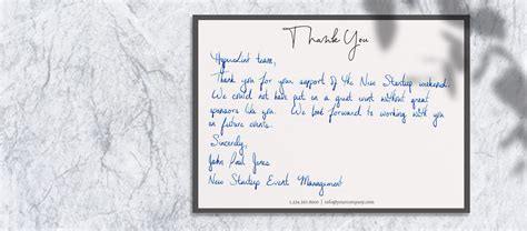 When To Send A Thank You Note To Your Customer Handwrytten