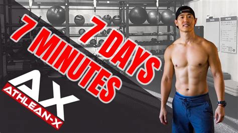 7 Minute Ab Workout Athleanx Intense Ab Workout Review No