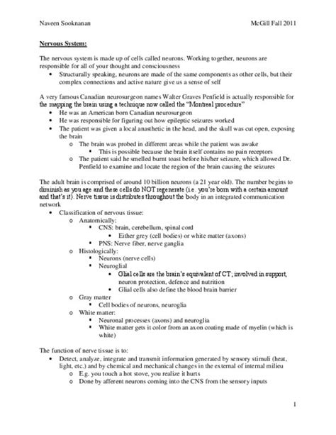 ANAT 261 Lecture Notes Fall 2011 Epineurium Autoimmune Disease