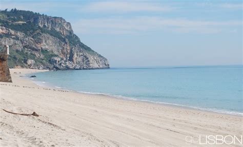 Sesimbra Beach near Lisbon, Portugal