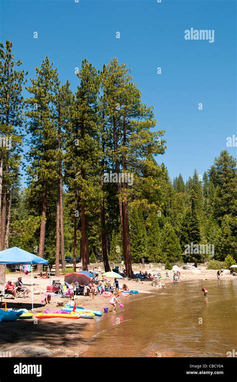 Pinecrest Lake, Picnic and Water, Pinecrest Lake Campground, California ...