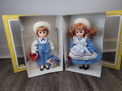 RARE Effanbee Jack & Jill Doll Set Effanbee 11 Vinyl - Etsy