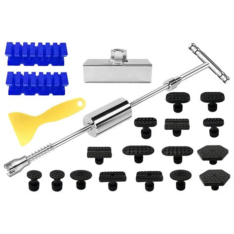 Car Paint-Free Dent Repair Kit Car Dent Puller Sheet Metal Dent Repair ...