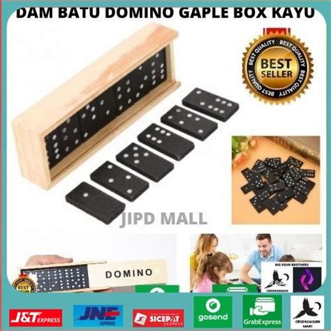 Kartu Dam Batu Gaple Domino Box Kayu Set Exclusive 111 Lazada Indonesia