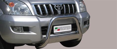 Defensa Delantera Acero Inox Toyota Land Cruiser Kdj