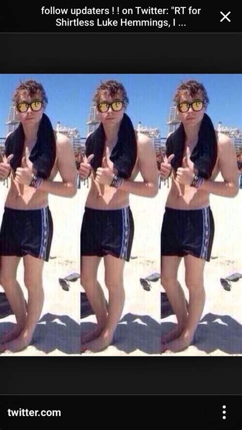 Luke Hemmings Shirtless