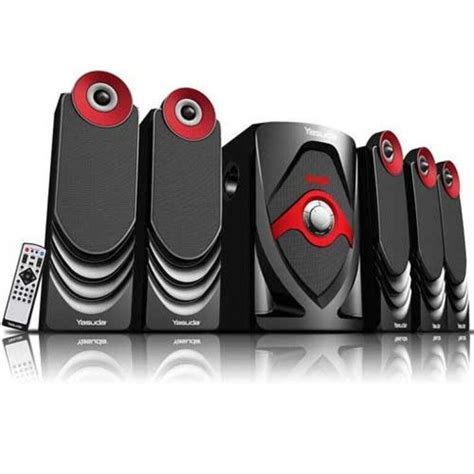 Yasuda Ys 606Mt 5 1 Channel Bluetooth Multimedia Speaker System