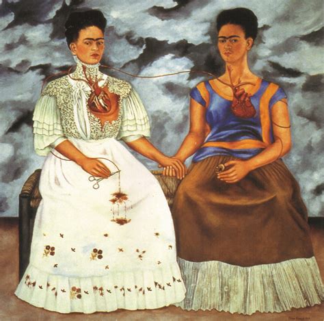 The Two Fridas, 1939 - Frida Kahlo - WikiArt.org