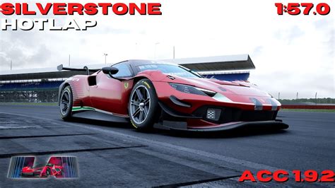 Ferrari 296 GT3 Hotlap Setup Silverstone 1 57 070 Assetto Corsa