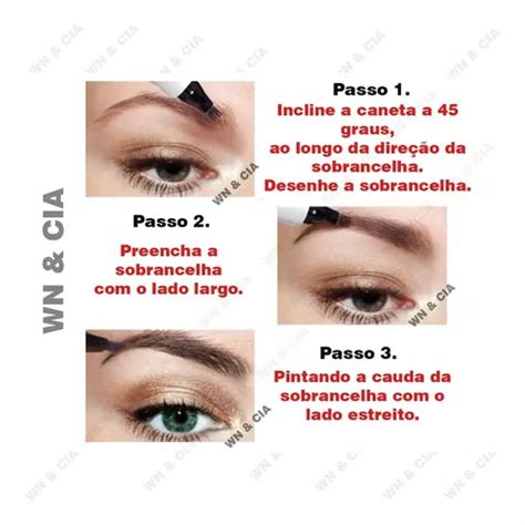 Caneta Fio A Fio Microblading Sobrancelha Tattoo Perfeita