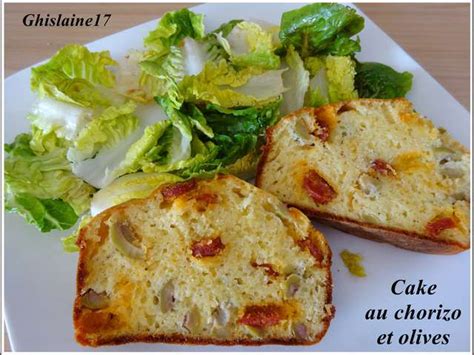 Recettes De Cake Au Chorizo De Ghislaine Cuisine