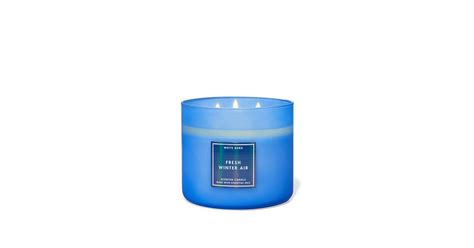 Fresh Winter Air Three Wick Candle Bath And Body Works Holiday Candles