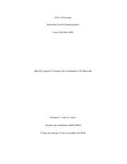 Idea De Negocio Estudio De La Industria Y El Mercado Docx NUC