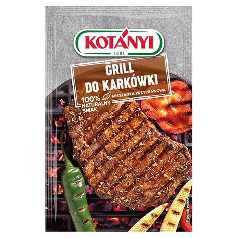 Kot Nyi Grill Do Kark Wki Mieszanka Przypraw G Zakupy Online Z