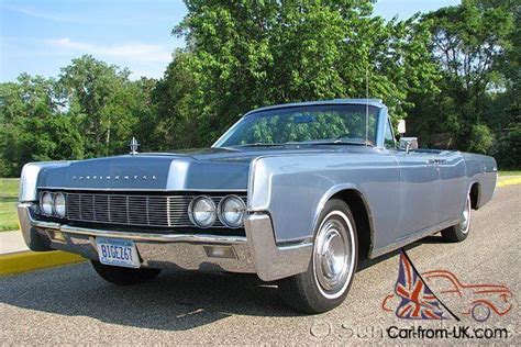 1967 Classic Lincoln Continental 4 Door Convertible 80k Orig Miles