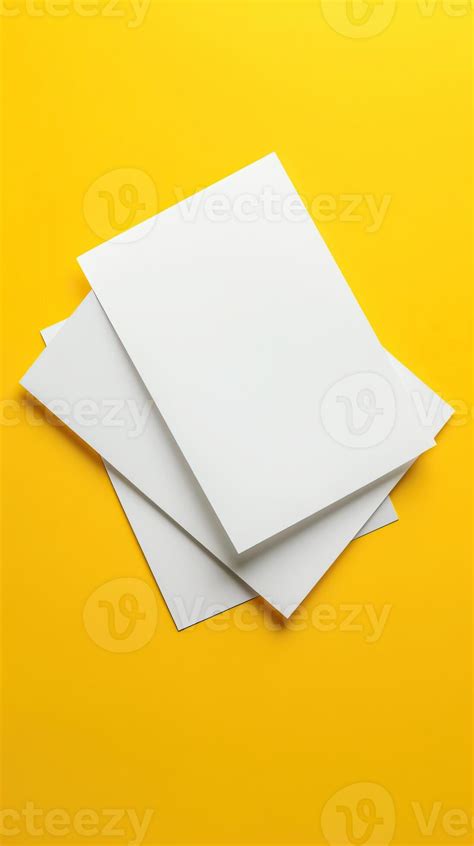 white paper mockup 45661287 Stock Photo at Vecteezy