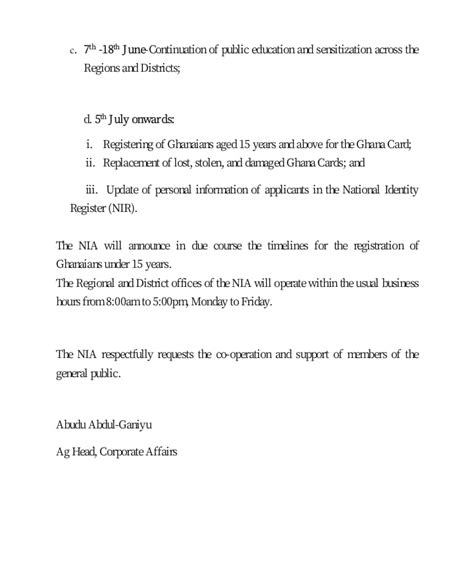 NIA begins work in district, regional offices - Adomonline.com