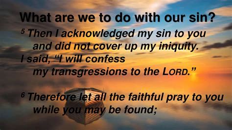 Psalm Congregation Blessed Is The One Whose Transgressions Are