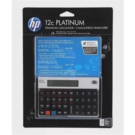 Calculadora Financeira Hp C Platinum Calculadora Financeira