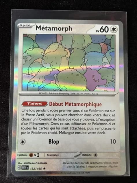 Carte Pokemon Metamorph Holo Ev Ecarlate Et Violet Mew