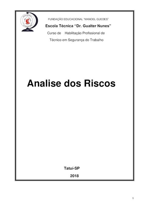 Pdf Analise Dos Riscos Irp Cdn Multiscreensite Nbr